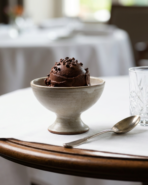 Glace Chocolat Noir Pur Amer 73% Belcolade