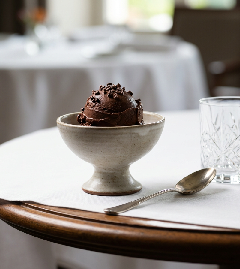 Glace Chocolat Noir Pur Amer 73% Belcolade