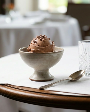 Glace Chocolat Noir Pur Amer 73% Belcolade