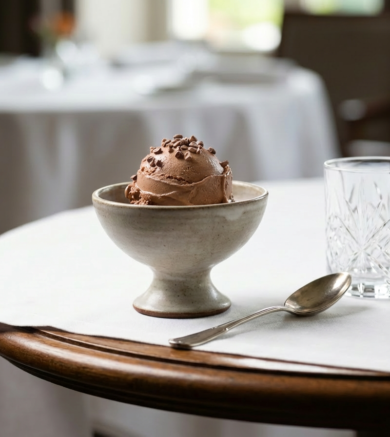 Glace Chocolat Noir Pur Amer 73% Belcolade