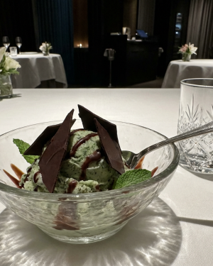 Sorbet Menthe fraîche & Chocolat Noir Pur Amer 73% Belcolade