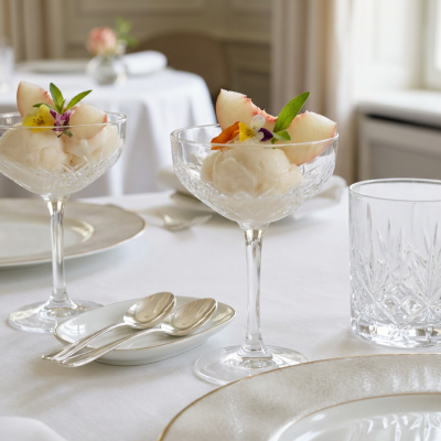 Sorbet Pêche Blanche – Vallée du Rhône