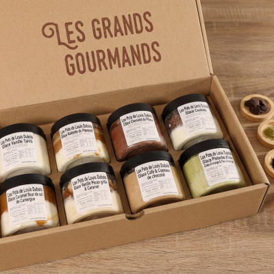 Coffret « Les Grands Gourmands » 8 Pots