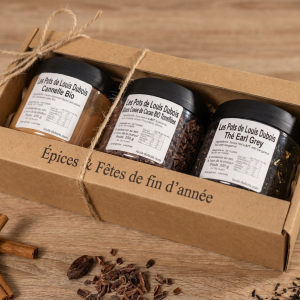 Coffret "Épices & Fêtes de fin d’année" 3 Pots