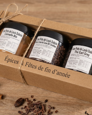 Coffret « Épices & Fêtes de fin d’année » 3 Pots
