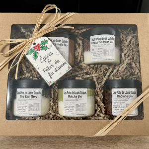 Coffret "Épices & Fêtes de fin d’année" 5 Pots