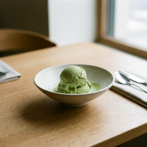 Glace Thé Matcha Bio (Place des épices - Drap)