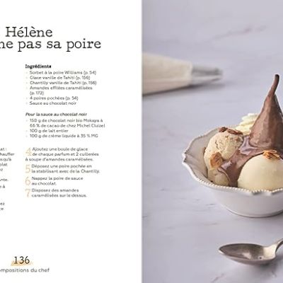 Desserts et glaces à la sorbetière